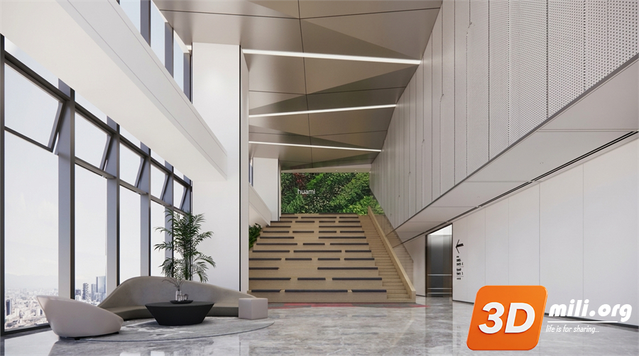 Lobby front desk Skp Files 
